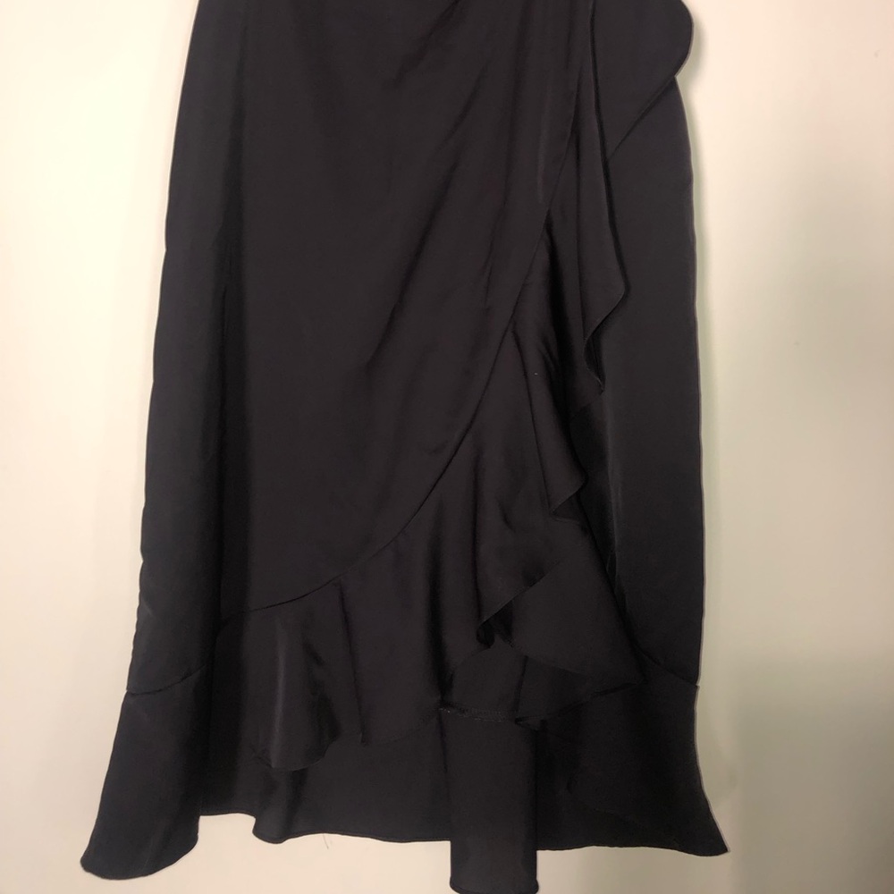 NWT Ruffles Large black Jellycode skirt beautiful classic